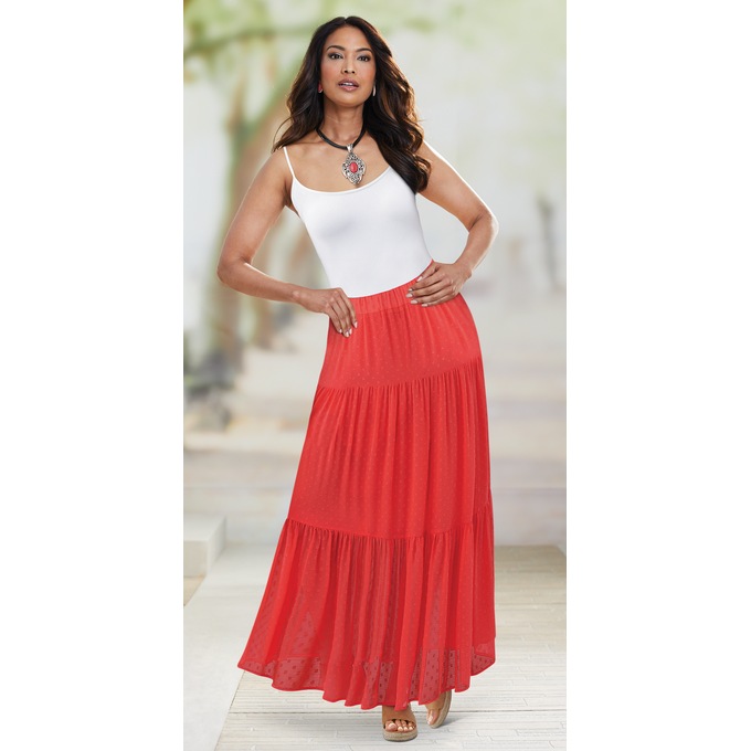 Julie Tiered Skirt, , large
