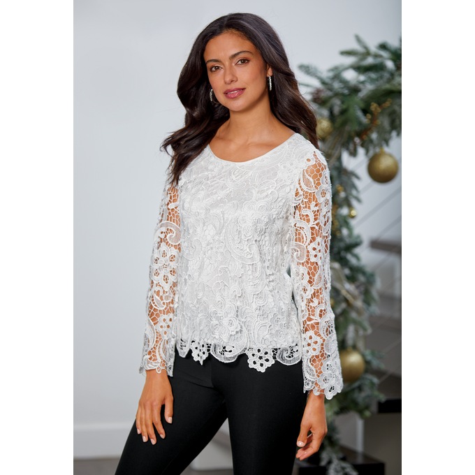 Lace Top, , large