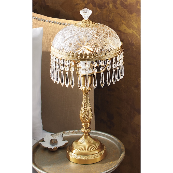 Adelia Crystal Table Lamp, , large