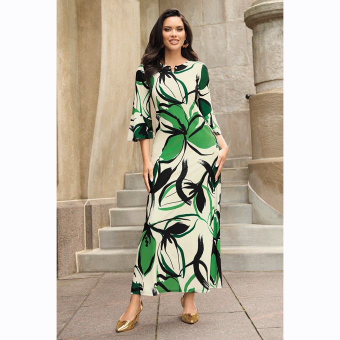 Rylie Knit Maxi Dress, , large