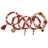 5-Piece Stretch Charm Bracelets, , large