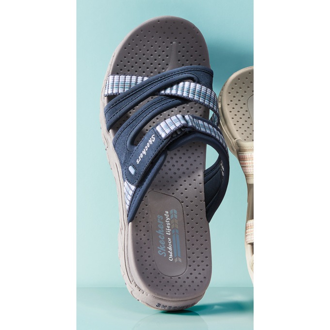 Skechers Women's Reggae Color Full Slide, , large