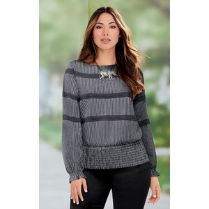 Nadine Smocked Top, , large