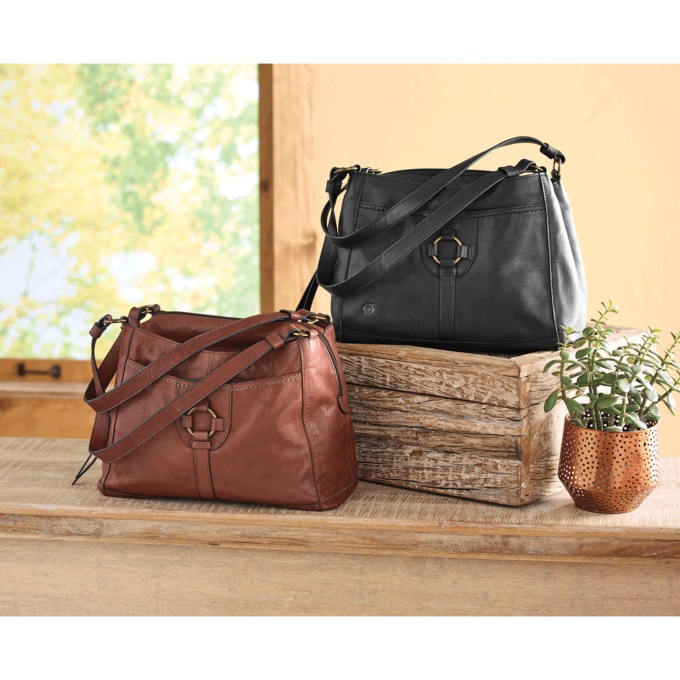 Born Conlan Leather Satchel, , large