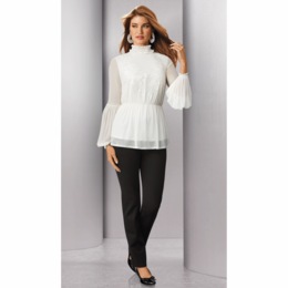 Holly Lace Knit Top, , large