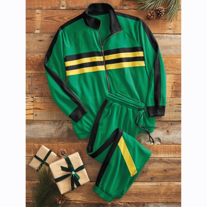 Multi-Stripe Active Set, Jolly Green Multi, large