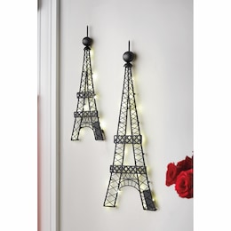 Lit Eiffel Tower Wall Art, , large