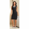 Arleen Embellished Bow Sheath Dress, , large