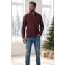 Men&rsquo;s Cable-Knit Full-Zip Cardigan Sweater, , large