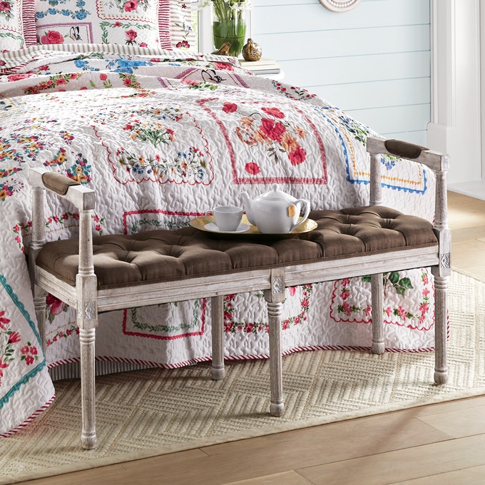 Victoria Armed Bench, , large