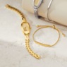 Oblong Watch & Bracelet Set, , large