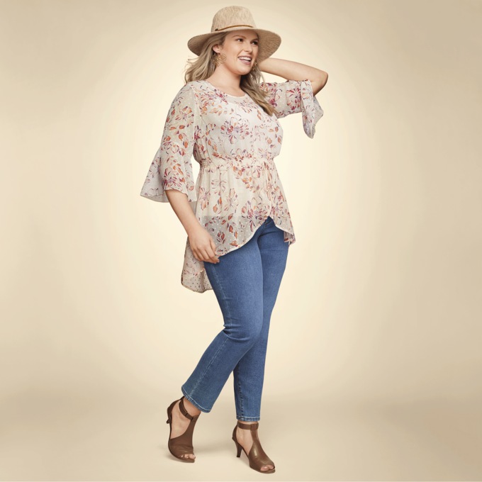 Sarah Slim Jean, , large