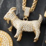 Majesty Men's G.O.A.T. Pendant, , large