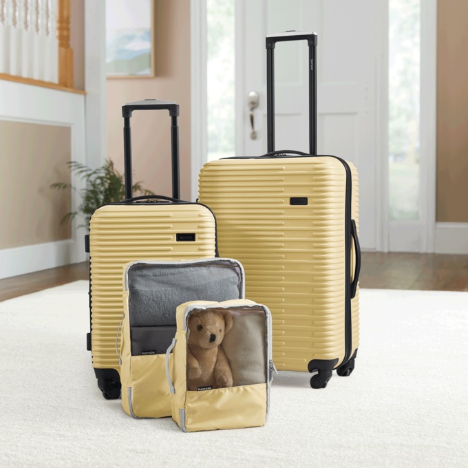 Kensie 4-Piece Expandable Hardside Luggage Set, , large