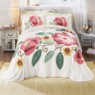 Spring Floral Chenille Sham, , large
