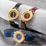 Ladies' Mesh-Strap/Crystal Color Watch, , large