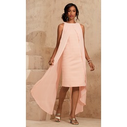 Wendi Overlay Sheath Dress, , large