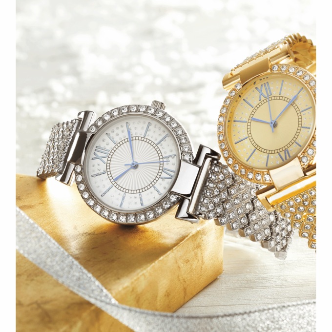 Ladies' Crystal/Round Watch, , large