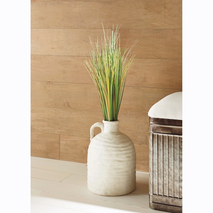 Coastal Grass Arrangement in Ceramic Jug, , large