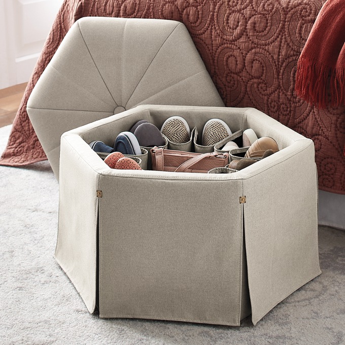 Shoe ottoman top
