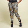 Printed French Terry Active Set with 3/4 Zip, , large