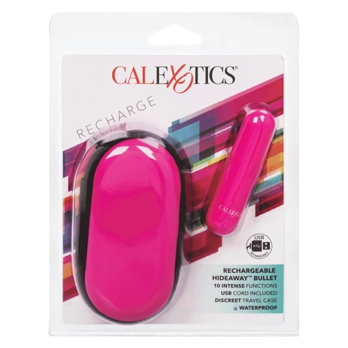 Rechargeable Hideaway Bullet Vibrator, , large
