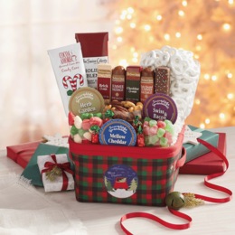 Plaid Truck Basket, , large