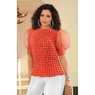 Pia Puff Blouse, , large