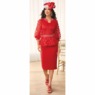Daniella Skirt Suit and Hat, , large