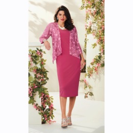Sharan Soutache Jacket Dress, , large