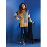 Jessica Colorblock Sweater Tunic, , large