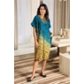 Shenna Diagonal-Print Women's Jersey T-Shirt Dress with Pockets, , large