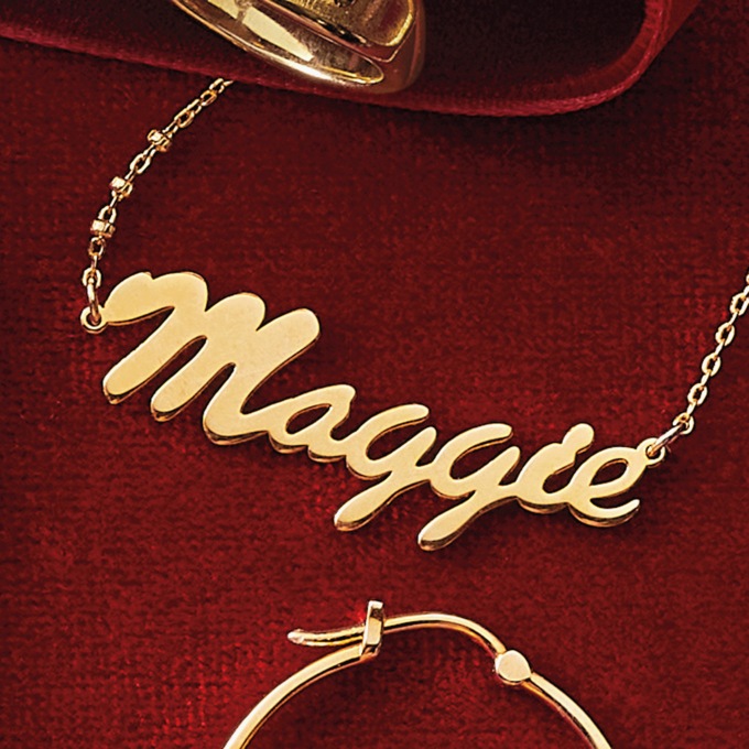 Name Necklace, , large