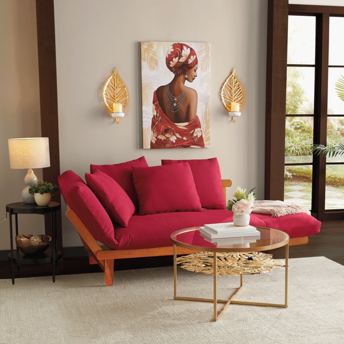Serenity Embellished Woman Wall Art, , large
