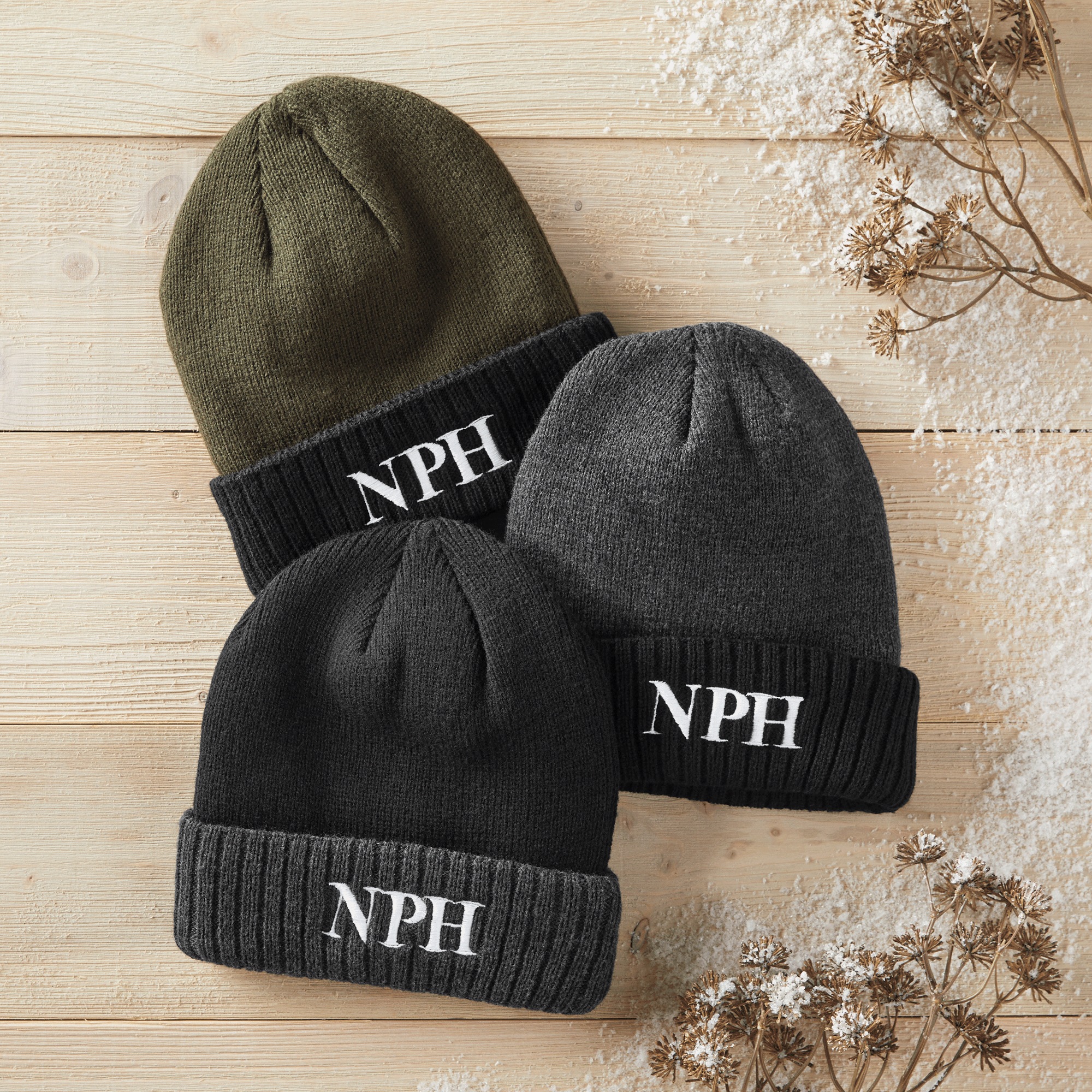 Personalized Mountain Trail Beanie, , large