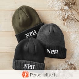 Personalized Mountain Trail Beanie, , large