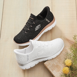 Skechers Women&rsquo;s Slip-Ins Summits Brilliant Shine Shoe, , large