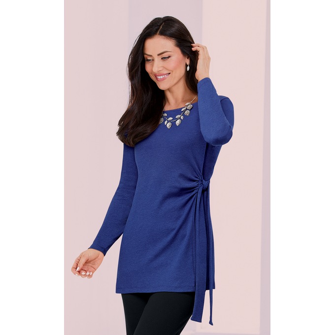 Betty Side-Tie Top, , large