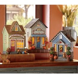 Seasonal Decor Christmas Indoor Outdoor Midnight Velvet Harvest Village
