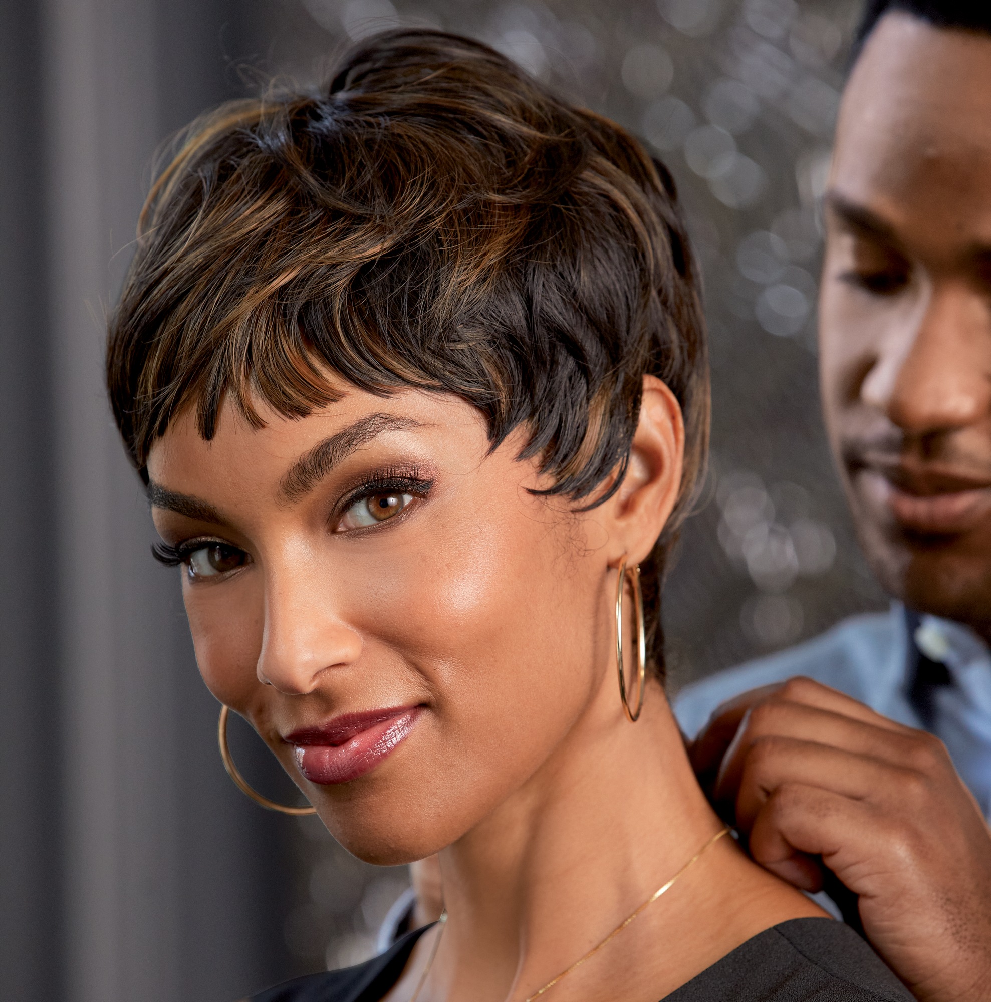 Midnight velvet wigs clearance