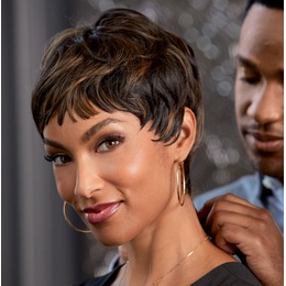 Terri Short Wig, , large