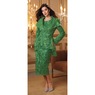 Lacy Soutache Jacket Dress, , large