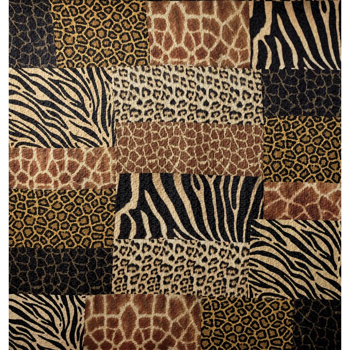 Animal Patch Quilt, , large