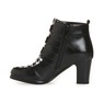 Houndstooth Inset Bootie by Midnight Velvet, , large