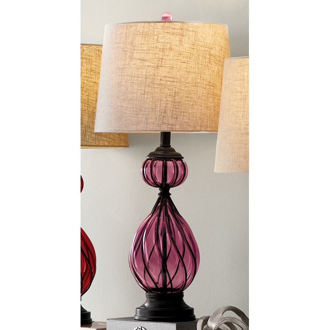 Captured Glass Table Lamp, , large