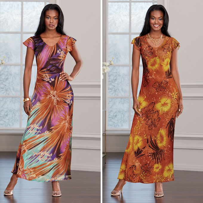 Kenzie Reversible Floral Dress, , large