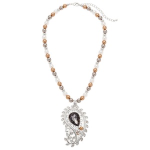 Paisley Accent Necklace, , large