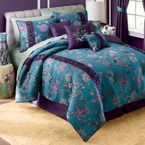 7-Piece Astor Jacquard Bed Set, , large