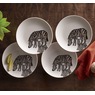 4-Piece Safari Salad Plate Set, , large