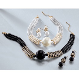 Ball Necklace and Earring Set, , large